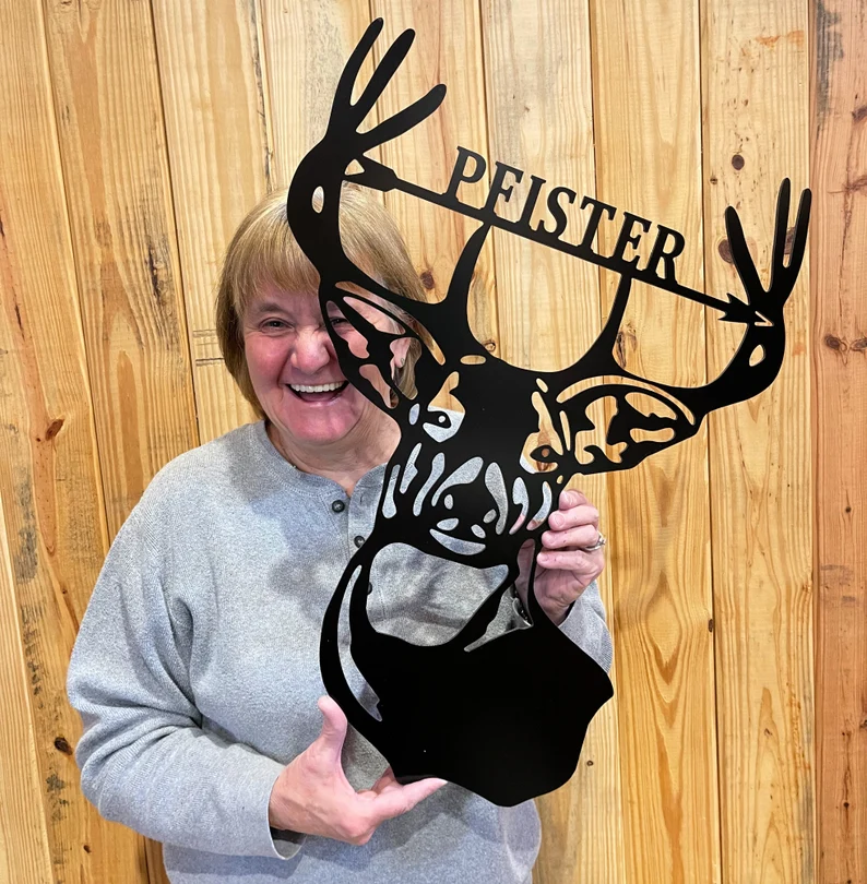 Personalized Deer Signs For The Hunter